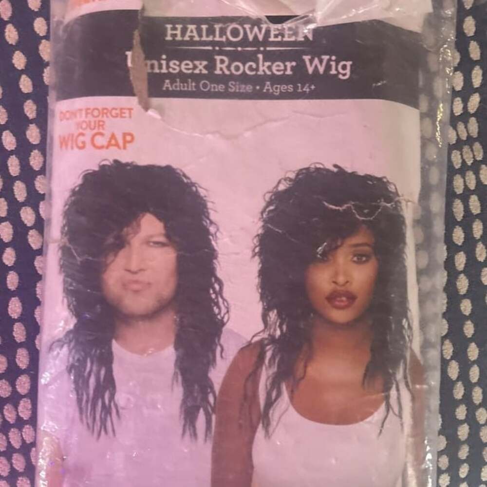 80s Rocker Mullet Wig